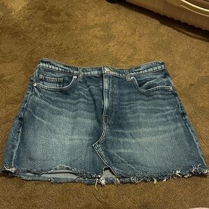Lucky Brand Blue Denim Skirt